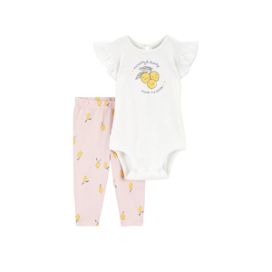 Carter's 2pc Baby Girl Mommy & Daddy Bodysuit and Pants Set