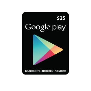 Google play US $25