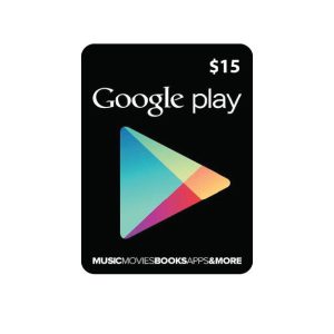 Google play US $15