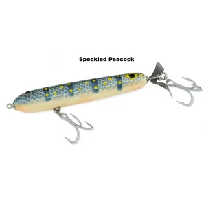 LURE HIGH ROLLER 5.25 INCH RIP ROLLER SPECKLED PEACOCK