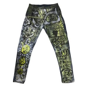 Title: Letter from Me to You // “NS Concept” Slim Fit Jeans