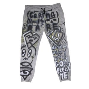 Title for piece Caring = Rare “NS Theme” Sweatpants